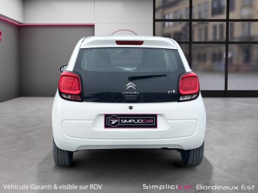 Citroen c1 c1 puretech 82 shine camera de recul regulateur clim garantie 12 mois occasion simplicicar bordeaux  simplicicar...