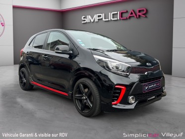Kia picanto 1.2l 84 ch bvm5 gt line, apple carplay, caméra ar, garantie 12 mois. occasion simplicicar villejuif  simplicicar...