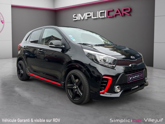 Kia picanto 1.2l 84 ch bvm5 gt line, apple carplay, caméra ar, garantie 12 mois. occasion simplicicar villejuif  simplicicar...