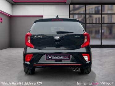 Kia picanto 1.2l 84 ch bvm5 gt line, apple carplay, caméra ar, garantie 12 mois. occasion simplicicar villejuif  simplicicar...
