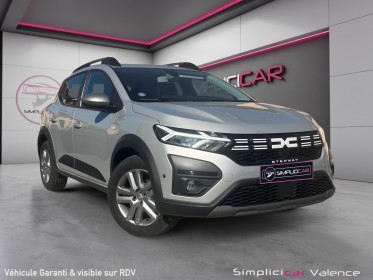 Dacia sandero tce 90 stepway expression carplay camera de recul radar av ar détecteur d'angle mort garantie 12 mois occasion...