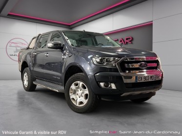 Ford ranger double cabine 3.2 tdci 200 4x4 bva6 limited garantie 12 mois occasion simplicicar saint-jean simplicicar...