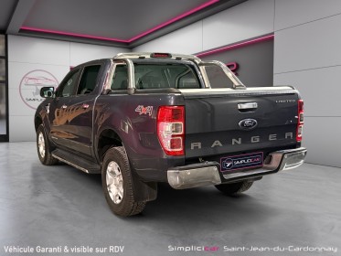 Ford ranger double cabine 3.2 tdci 200 4x4 bva6 limited garantie 12 mois occasion simplicicar saint-jean simplicicar...
