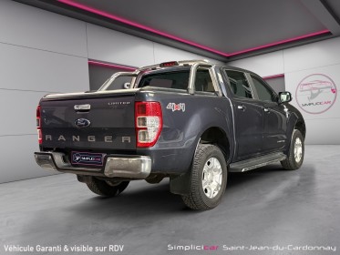 Ford ranger double cabine 3.2 tdci 200 4x4 bva6 limited garantie 12 mois occasion simplicicar saint-jean simplicicar...