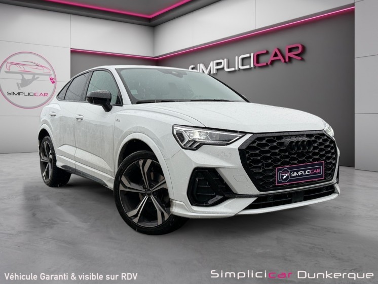 Audi q3 sportback 35 tfsi 150 ch s tronic 7 s line sièges chauffants carplay virtual cockpit occasion simplicicar dunkerque... Audi q3 sportback 35 tfsi 150 ch s tronic 7 s line sièges chauffants carplay virtual cockpit occasion simplicicar dunkerque...