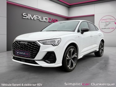Audi q3 sportback 35 tfsi 150 ch s tronic 7 s line sièges chauffants carplay virtual cockpit occasion simplicicar dunkerque...