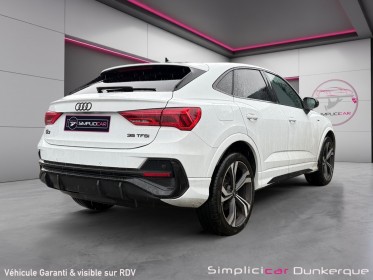 Audi q3 sportback 35 tfsi 150 ch s tronic 7 s line sièges chauffants carplay virtual cockpit occasion simplicicar dunkerque...