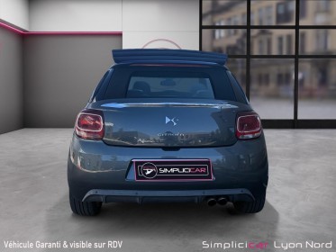 Citroen ds3 thp 155 sport chic cabriolet garantie 12mois occasion simplicicar lyon nord  simplicicar simplicibike france