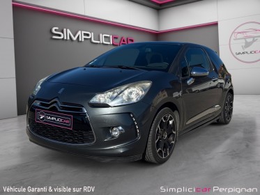 Citroen ds3 thp 155 sport chic - radar ar - bluetooth - clim auto - régulateur - garantie 12 mois occasion simplicicar...