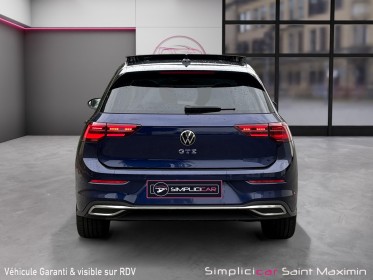 Volkswagen golf 1.4 hybrid rechargeable opf 245 dsg6 gte occasion simplicicar st-maximin simplicicar simplicibike france