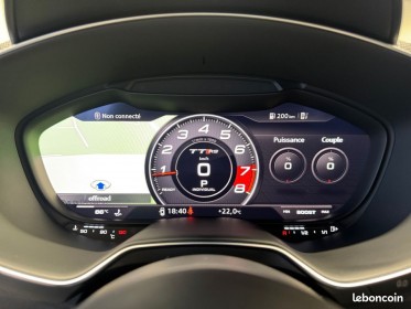 Audi tt rs coupe 2.5 tfsi 400 s tronic 7 quattro - bang  olufsen - matrix led  - camera de recul - keyless - intérieur...