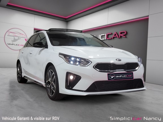 Kia ceed gt-line 140ch origine france toit ouvrant 100% kia garantie 12 mois occasion simplicicar nancy simplicicar...