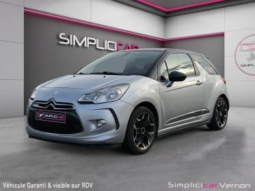 Citroen ds3 hdi 110 fap airdream sport chic  hifi system  garantie 12 mois occasion simplicicar vernon simplicicar...
