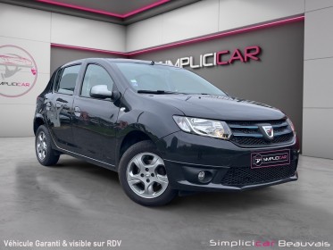 Dacia sandero 1.2 16v 75 lauréate gpsclim garantie 12mois occasion parc voitures beauvais simplicicar simplicibike france