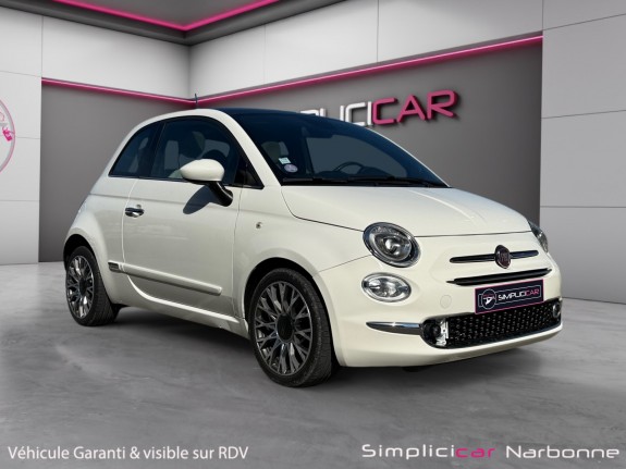 Fiat 500 my20 serie 7 euro 6d 0.9 85 ch twinair s/s star garantie 12 mois climatisation automatique toit panoramique occasion...