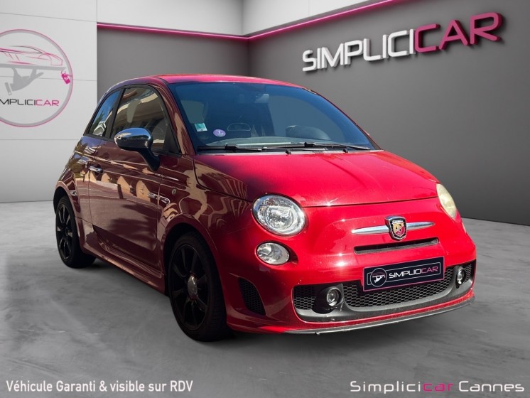 Abarth 500 135 ch 1.4 16v t-jet / véhicule garantie occasion cannes (06) simplicicar simplicibike france