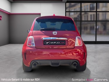Abarth 500 135 ch 1.4 16v t-jet / véhicule garantie occasion cannes (06) simplicicar simplicibike france