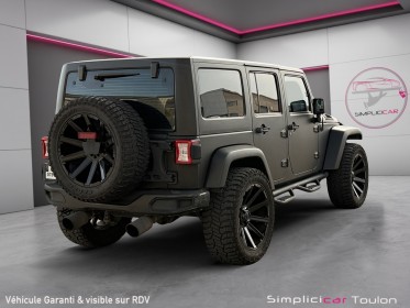 Jeep wrangler v6 3.6l pentastar 284 ch garantie 12 mois occasion simplicicar toulon est simplicicar simplicibike france