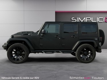 Jeep wrangler v6 3.6l pentastar 284 ch garantie 12 mois occasion simplicicar toulon est simplicicar simplicibike france