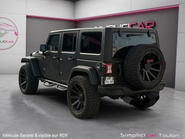 Jeep wrangler v6 3.6l pentastar 284 ch garantie 12 mois occasion simplicicar toulon est simplicicar simplicibike france