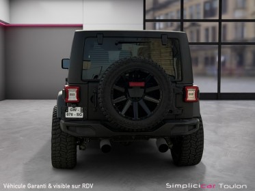 Jeep wrangler v6 3.6l pentastar 284 ch garantie 12 mois occasion simplicicar toulon est simplicicar simplicibike france
