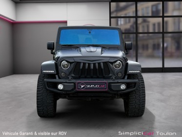 Jeep wrangler v6 3.6l pentastar 284 ch garantie 12 mois occasion simplicicar toulon est simplicicar simplicibike france