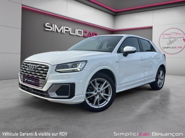 Audi q2 q2 1.0 tfsi 116 ch bvm6 s line occasion simplicicar besanÇon simplicicar simplicibike france