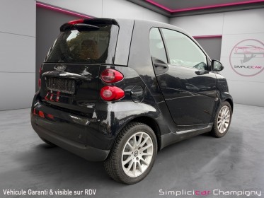 Smart fortwo coupe smart fortwo passion 71ch mhd -cuir complet-toit panoramique-climatisation occasion champigny-sur-marne...