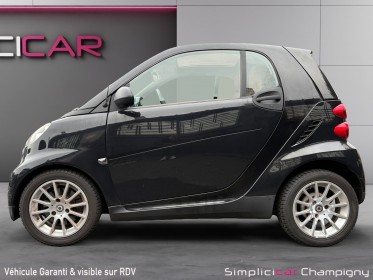 Smart fortwo coupe smart fortwo passion 71ch mhd -cuir complet-toit panoramique-climatisation occasion champigny-sur-marne...