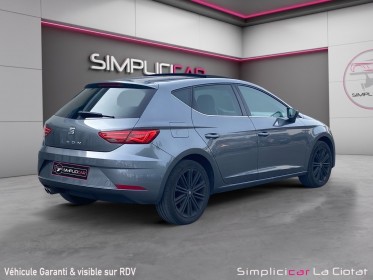 Seat leon 2.0 tdi 150 start/stop xcellence occasion simplicicar la ciotat simplicicar simplicibike france