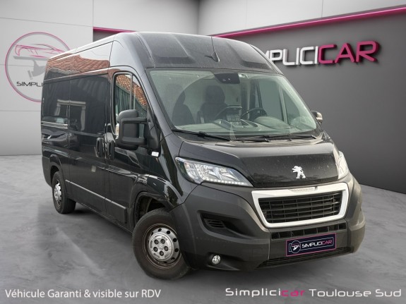 Peugeot boxer fourgon tole l2h2 bluehdi 140 asphalt tva récupérable occasion simplicicar toulouse sud simplicicar...