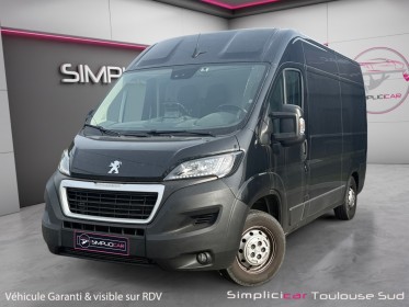 Peugeot boxer fourgon tole l2h2 bluehdi 140 asphalt tva récupérable occasion simplicicar toulouse sud simplicicar...