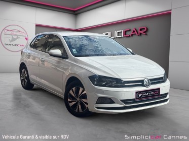 Volkswagen polo 1.0 tsi 95 ss bvm5 confortline occasion cannes (06) simplicicar simplicibike france