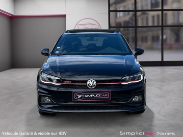 Volkswagen polo 2.0 tsi 200 ss dsg6 gti - toit - acc - sièges chauffant - garantie 12 mois occasion simplicicar nimes - rb...
