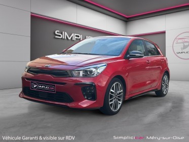 Kia rio 1.0l t-gdi 120 ch isg gt line carplay accès confort caméra de recul garantie 12 mois occasion simplicicar...