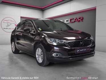 Ds ds4 1.6 bluehdi 120 ss bvm6 be chic - bien entretenue - garantie 12 mois occasion simplicicar brest simplicicar...