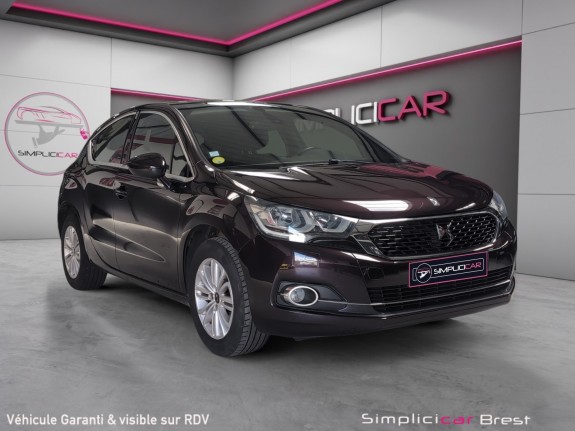 Ds ds4 1.6 bluehdi 120 ss bvm6 be chic - bien entretenue - garantie 12 mois occasion simplicicar brest simplicicar...