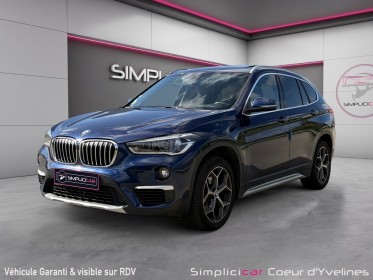 Bmw x1 f48 xdrive 18d 150 ch bva8 xline - toit ouvrant - sieges chauffants - sieges electriques - volant m sport - full...