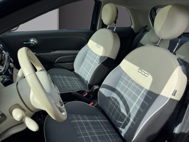 Fiat 500 my17 1.2 69 ch lounge  toit ouvrant  garantie 12 mois occasion simplicicar vernon simplicicar simplicibike france
