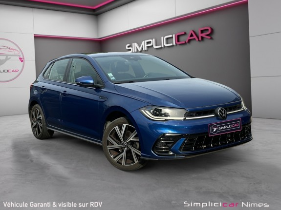 Volkswagen polo 6 1.0 tsi 110 dsg7 r-line - sièges chauffants - iq light - garantie 12 mois occasion simplicicar nimes - rb...