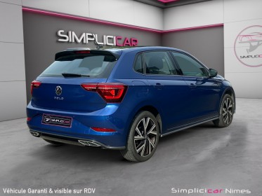 Volkswagen polo 6 1.0 tsi 110 dsg7 r-line - sièges chauffants - iq light - garantie 12 mois occasion simplicicar nimes - rb...