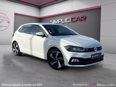 Volkswagen polo 2.0 tsi 200 ss dsg6 gti occasion parc voitures beauvais simplicicar simplicibike france