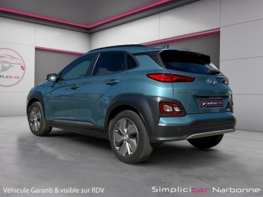 Hyundai kona electric que 64 kwh - 204 ch creative carplay siège chauffant garantie 12 mois occasion simplicicar narbonne...