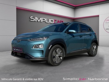 Hyundai kona electric que 64 kwh - 204 ch creative carplay siège chauffant garantie 12 mois occasion simplicicar narbonne...