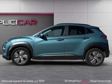 Hyundai kona electric que 64 kwh - 204 ch creative carplay siège chauffant garantie 12 mois occasion simplicicar narbonne...
