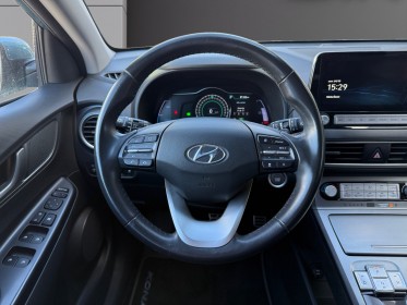 Hyundai kona electric que 64 kwh - 204 ch creative carplay siège chauffant garantie 12 mois occasion simplicicar narbonne...