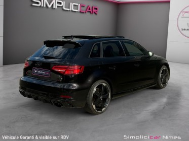 Audi rs3 sportback 2.5 tfsi 400 quattro - toit ouvrant - bang olufsen - caméra - rs design - garantie 12 mois occasion...
