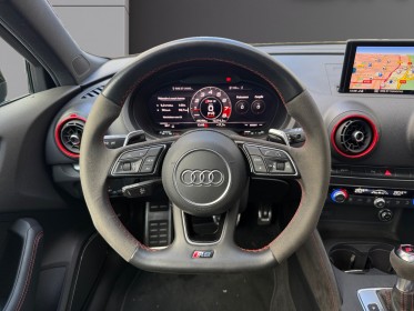 Audi rs3 sportback 2.5 tfsi 400 quattro - toit ouvrant - bang olufsen - caméra - rs design - garantie 12 mois occasion...