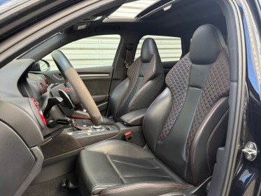 Audi rs3 sportback 2.5 tfsi 400 quattro - toit ouvrant - bang olufsen - caméra - rs design - garantie 12 mois occasion...