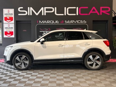 Audi q2 q2 2.0 tdi 190 ch s tronic 7 quattro design luxe black line - garantie 12 mois - occasion  simplicicar aix les bains...